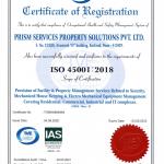 ISO- Occupational Health And Safety Management System Certificate